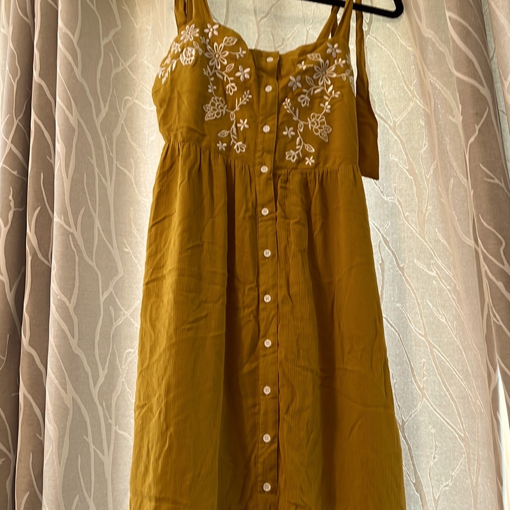 Summer button down dress